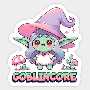 Goblincore Cute Kawawii Goblin Sticker